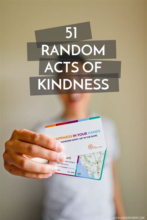 random acts of kindness strangers